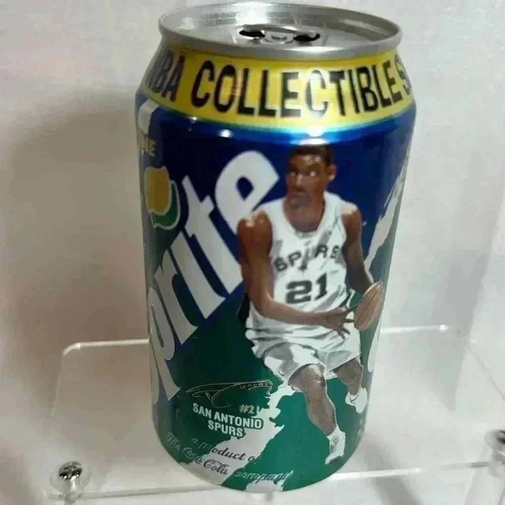 Sprite Tim Duncan Collectible‎ Soda Can EMPTY